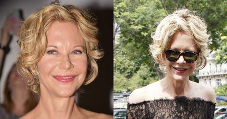 Meg Ryan w prześwitującej sukience