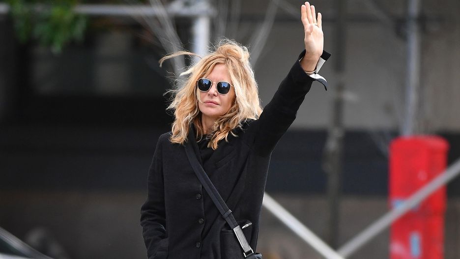 Meg Ryan na ulicy Nowego Jorku