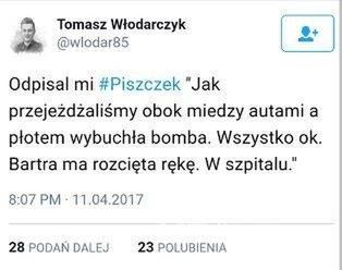 Wybuch autokaru Borussi Dortmund