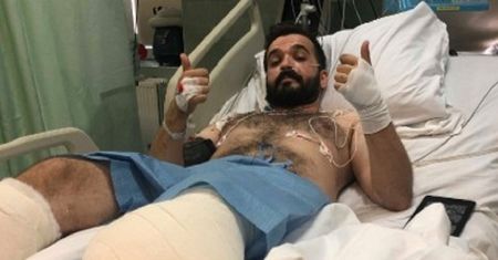 Warszawa. Akurat tamtędy przechodził. 27-latek stracił nogę