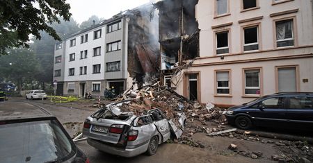 Wybuch kamienicy w Wuppertalu. Mieszkańcy ciężko ranni