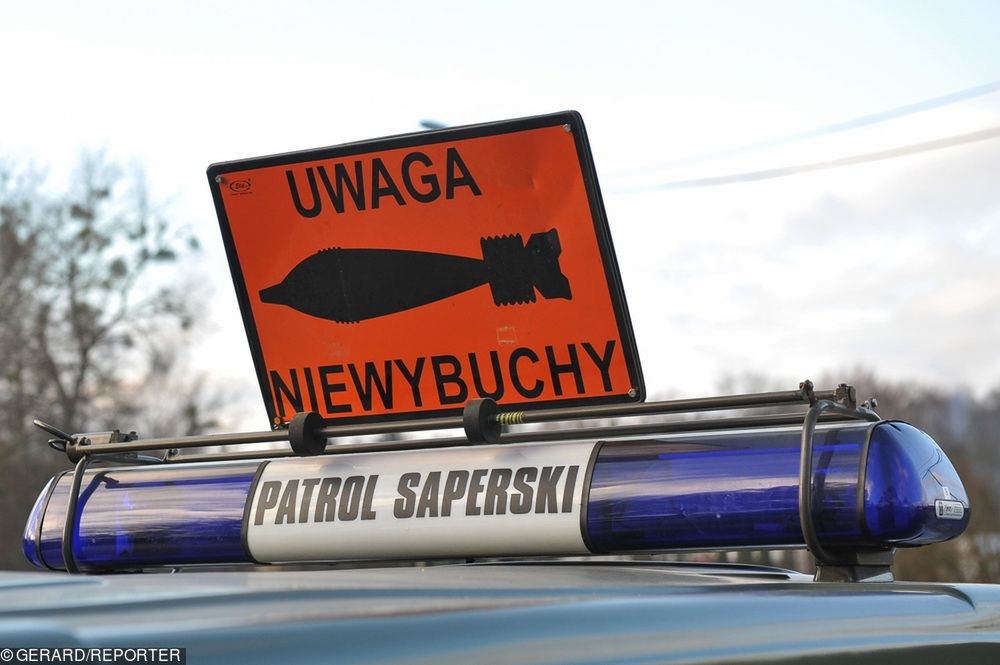 Niewybuchy odnaleziono w pięciu miejscowościach