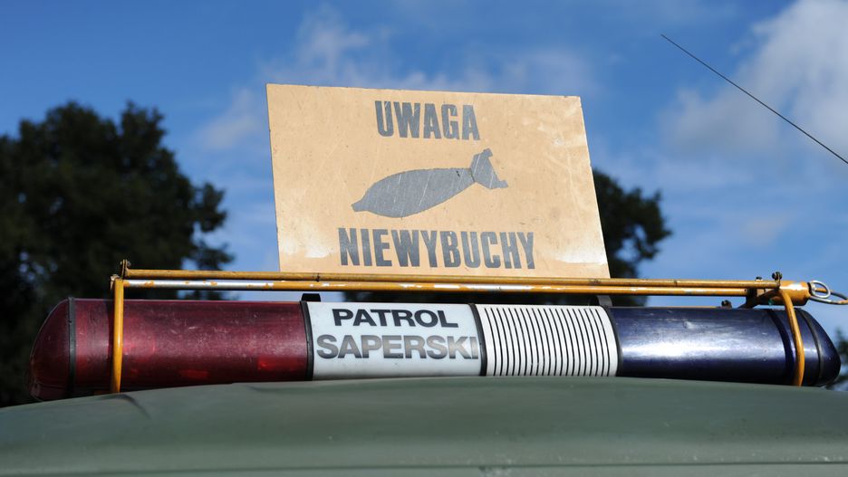 Saperzy spróbują wywieźć 200-kilogramowy niewybuch