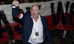 Spalił kukłę Żyda. Zapowiada razem z narodowcami manifestację w Oświęcimiu