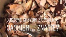 Przepis na duszone grzyby z jajkiem. Smaczne i proste danie