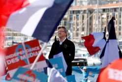 Jean-Luc Melenchon pnie się w sondażach. To zła wiadomość dla Polski