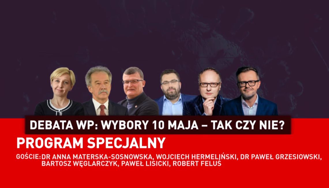 Debata WP: Wybory 10 maja – tak czy nie? Eksperci i publicyści są zgodni