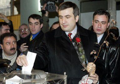 Gruzja: wybory zakończone, Saakaszwili triumfuje