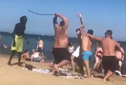 Barcelona. Krwawe wakacje na plaży. Turysta walczył metalowym prętem