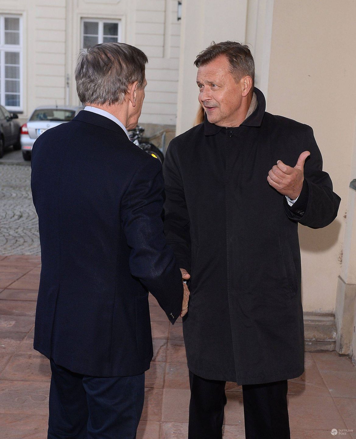 Jan Frycz i Michał Englert