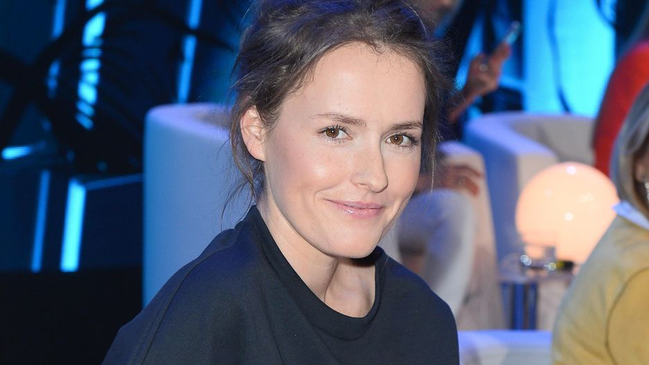 Olga Frycz spotkała na dworcu Adriannę Biedrzyńską