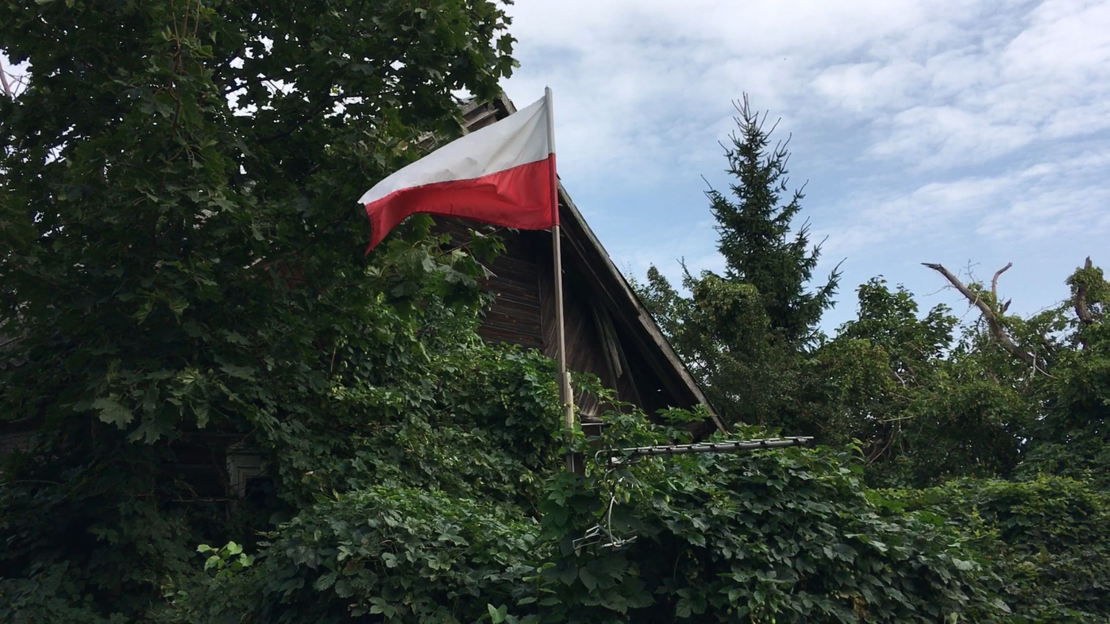 Flaga Polski w Siemiatyczach 
