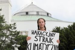 "Wakacyjny strajk klimatyczny" 13-latki przed Sejmem