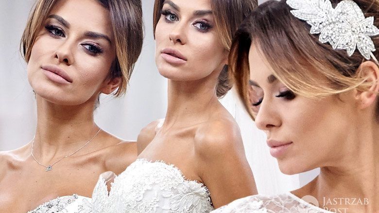 Natalia Siwiec w sukniach slubnych ślubnych, 3. odcinek programu "Salon sukien ślubnych" (fot. mat. pras.)