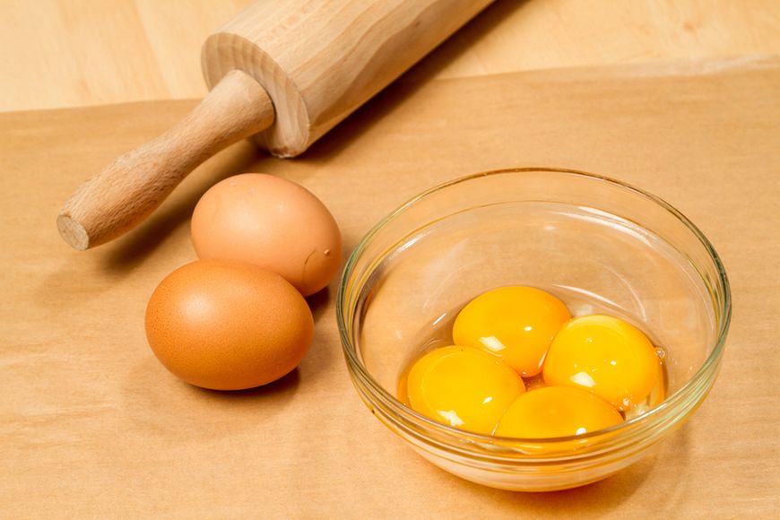 Unikaj żółtek jaja kurzego