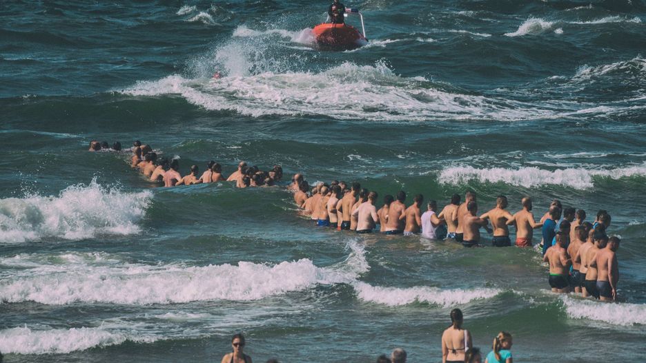 Łańcuch życia w Darłówku