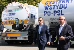 Badanie: Polacy ocenili akcję PiS "cysterny wstydu"