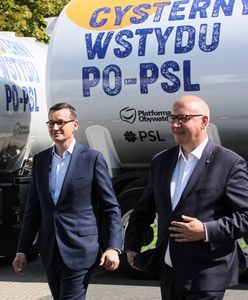 Badanie: Polacy ocenili akcję PiS "cysterny wstydu"