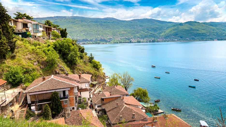 Jeziora Ochrydzkie oraz Prespa Macedonia dzieli z Albanią