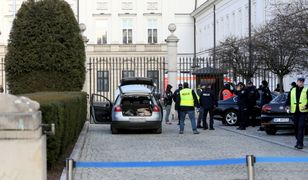 Incydent przed Pałacem Prezydenckim. Areszt dla 36-latka