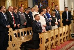 Prezydent Duda i premier Szydło w "polskiej Fatimie"