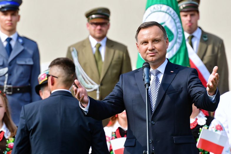 Wizyta prezydenta Andrzeja Dudy w Szczecinku wywołała sporo emocji.