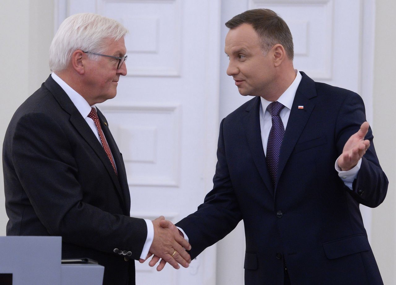 Spotkanie Duda-Steinmeier. Jednym z tematów reparacje wojenne