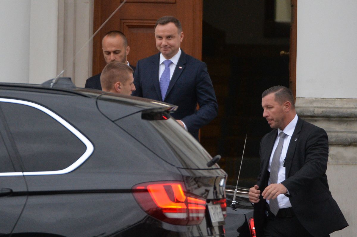 Zakończyło się spotkanie Kaczyńskiego z prezydentem Dudą