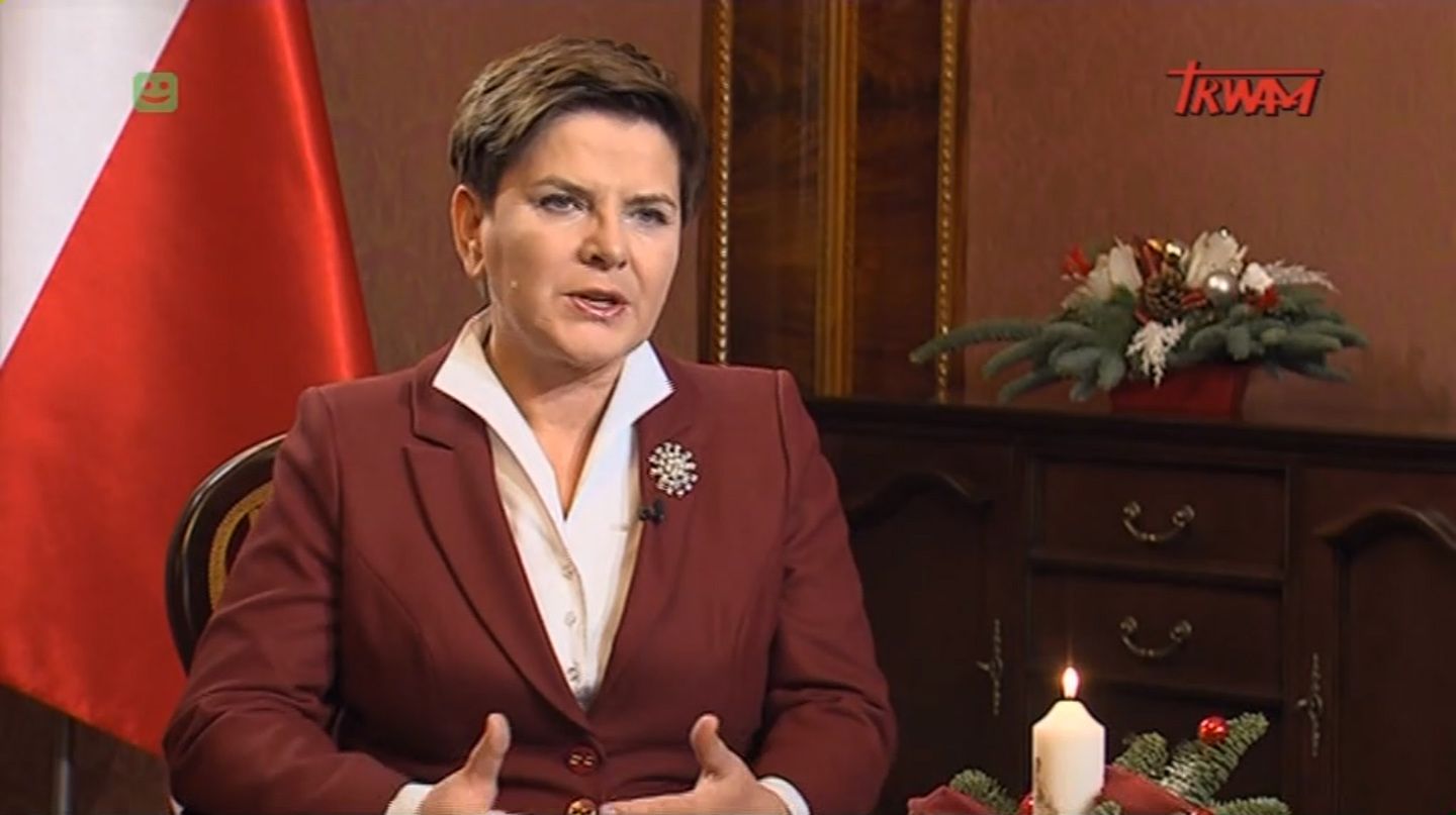 Szydło w TV Trwam: Opozycja krzyczy, a TK upolityczniony