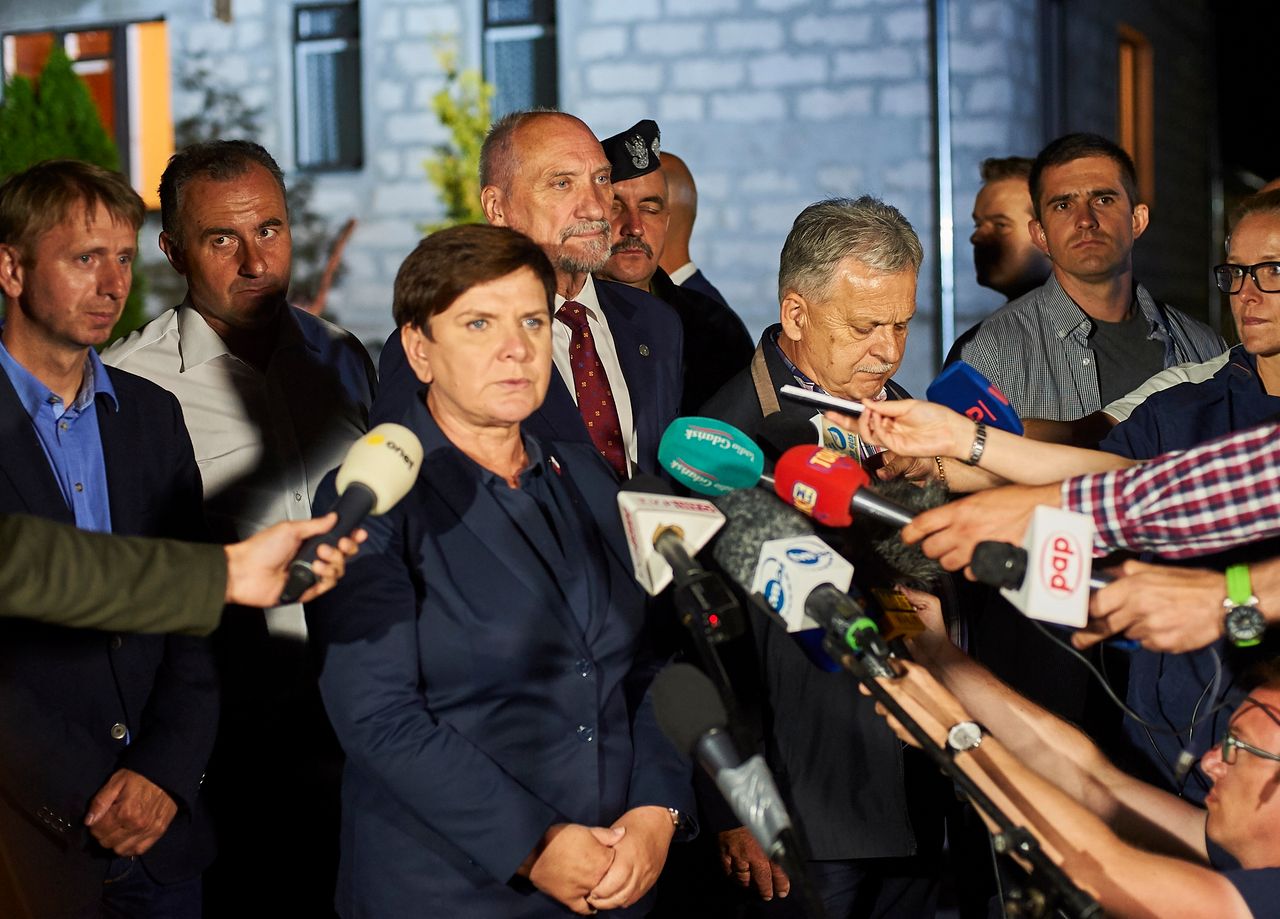 Premier Szydło o stanie klęski żywiołowej na Pomorzu: na wniosek wojewody. Ale sama też może go wprowadzić