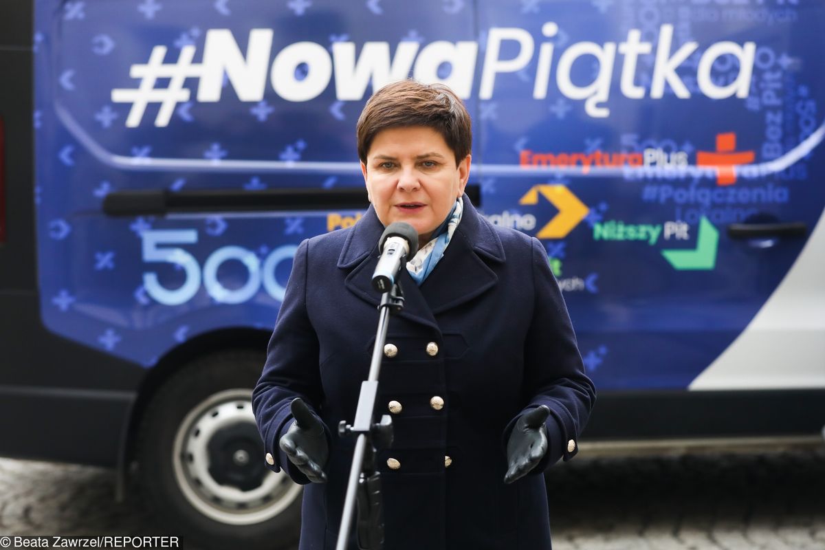 Beata Szydło. Jest nagranie z momentu kolizji byłej premier