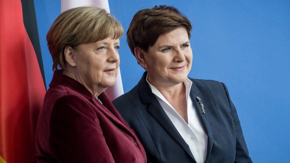Angela Merkel i Beata Szydło 