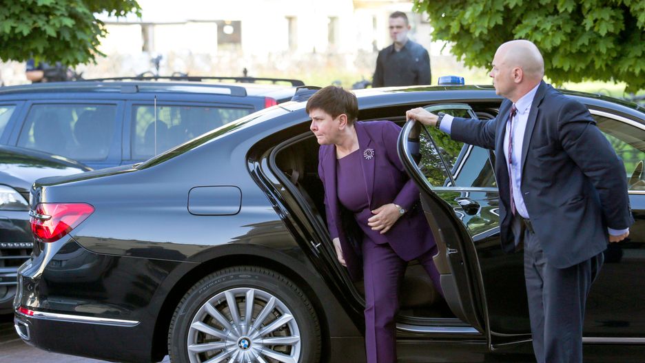 Szef SOP w ogniu pytań po kolizji z udziałem Beaty Szydło 