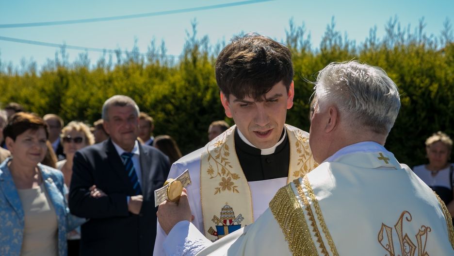 Ks. Tymoteusz Szydło służył przez 2 lata w parafii Przemienienia Pańskiego w Buczkowicach