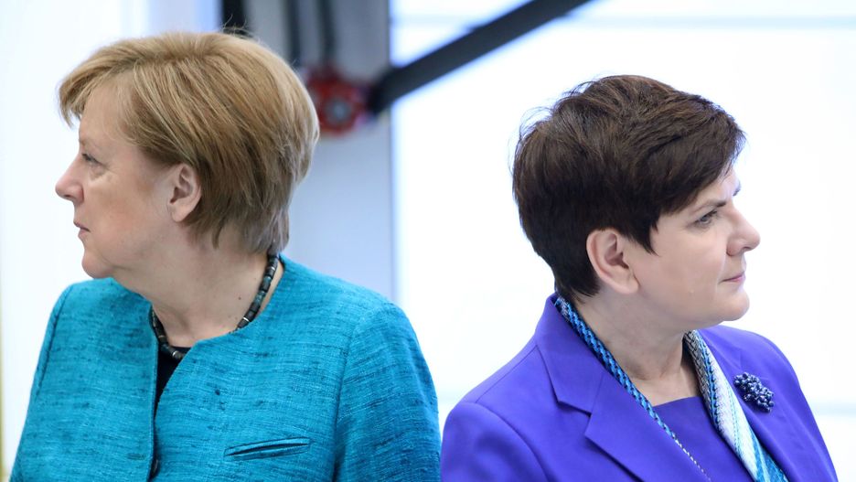 Angela Merkel dzwoniła do Mateusza Morawieckiego po głosowaniu w PE