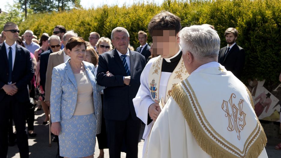 Maj 2017. Msza prymicyjna w Przecieszynie księdza Tymoteusza Szydło