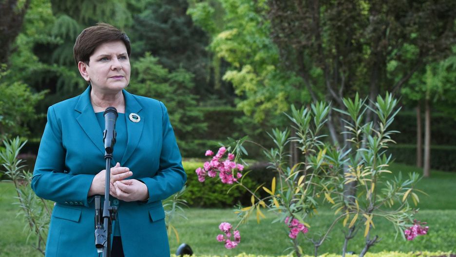 Beata Szydło podczas wizyty w Pekinie