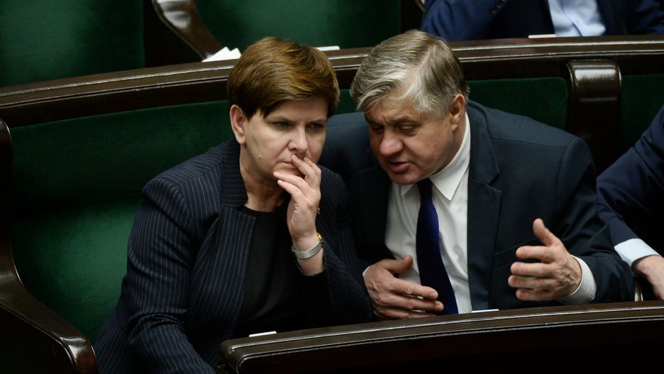Beata Szydło i Krzysztof Jurgiel