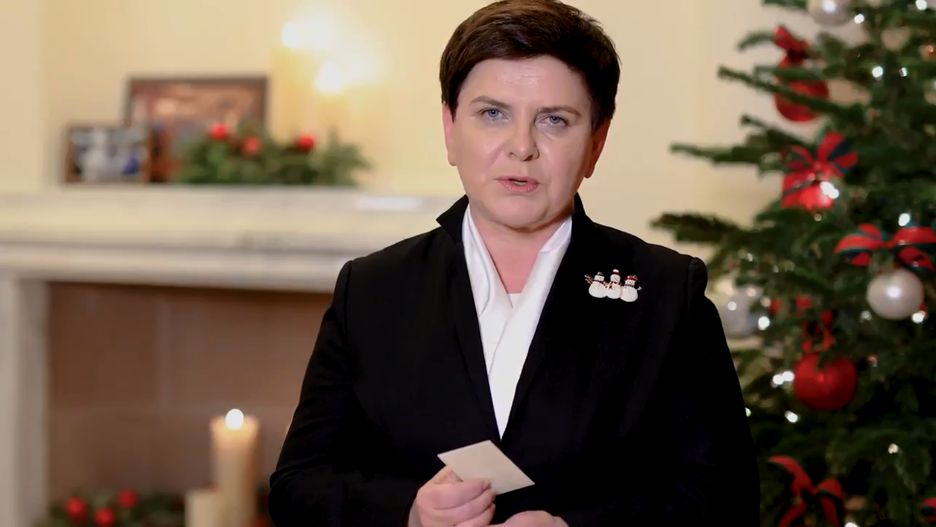 Beata Szydło składa Polakom życzenia