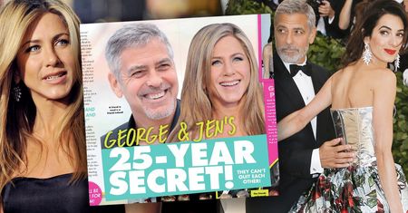 Sekret Jennifer Aniston i George'a Clooneya wyszedł na jaw po 25 latach. Dla Amal to nie są dobre informacje