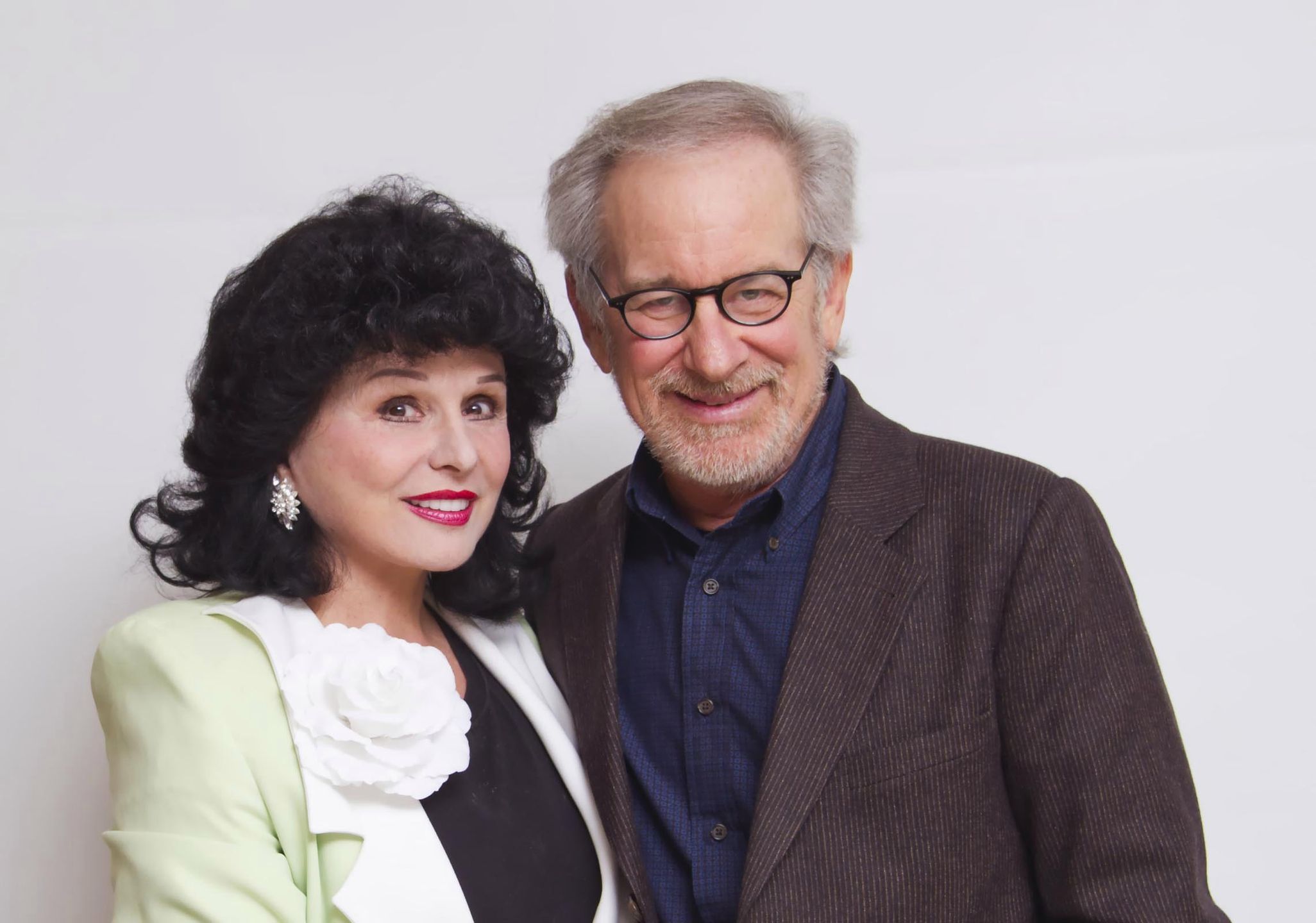 Yola Czaderska-Hayek i Steven Spielberg
