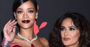 Rihanna i Salma Hayek pozują razem do zdjęć!