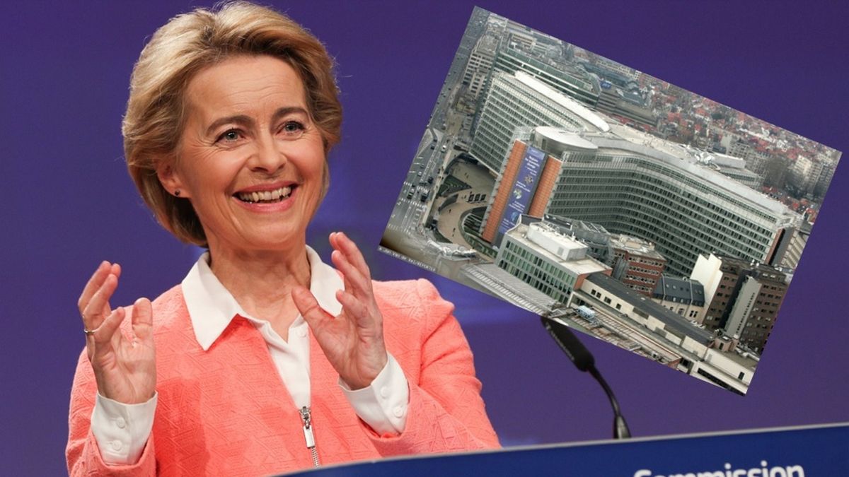Ursula von der Leyen zamieszka w kawalerce przy swoim biurze w budynku Komisji Europejskiej.