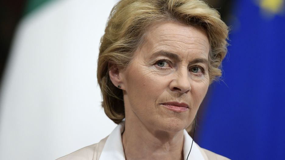 Bruksela. Ursula von der Leyen (przewodnicząca-elekt Komisji Europejskiej)