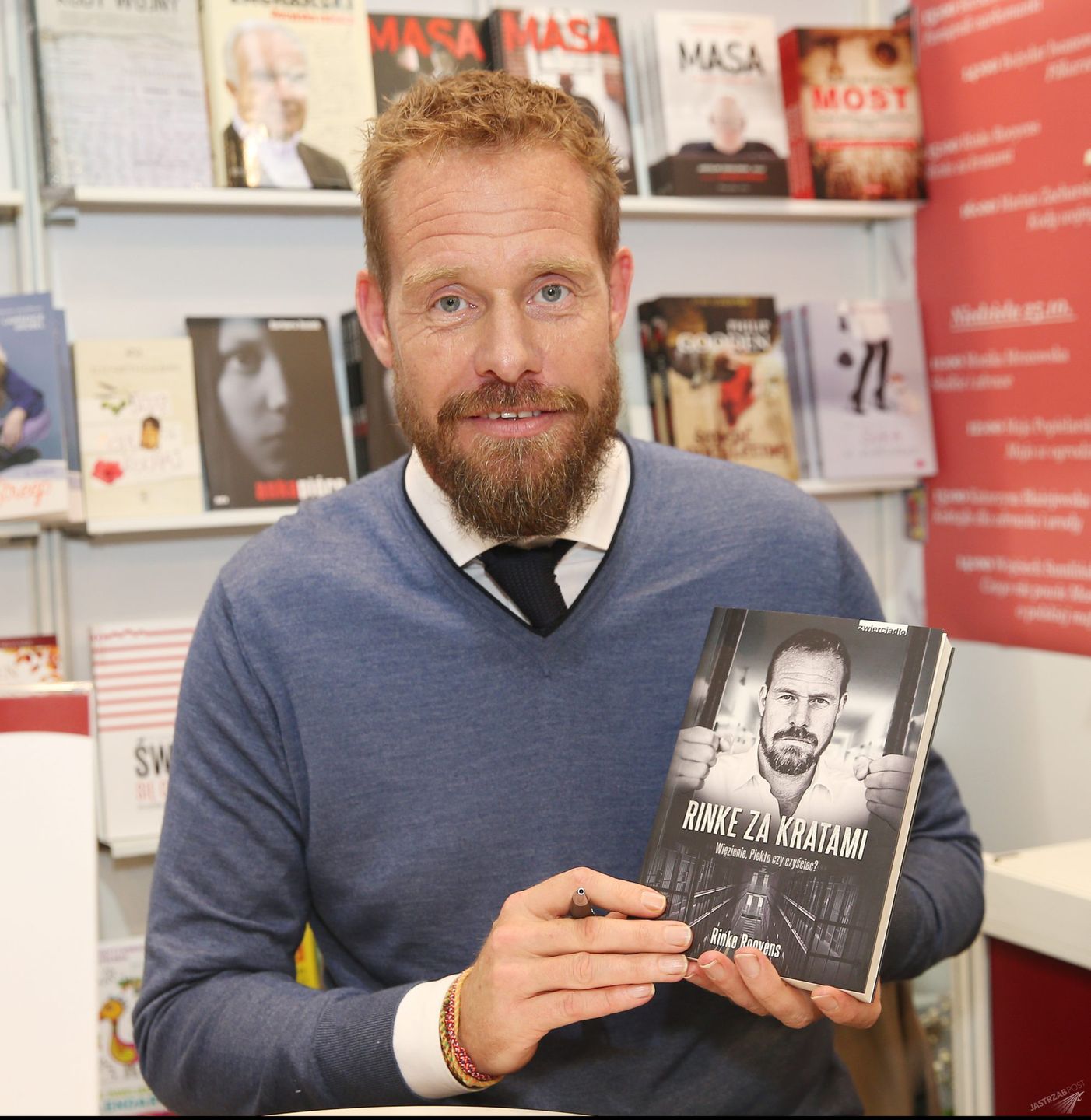 Rinke Rooyens na Targach Książek w Krakowie