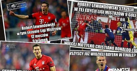 Robert Lewandowski i inni piłkarze Bayernu Monachium bohaterami memów po meczu z Atletico Madryt. Wybraliśmy najlepsze