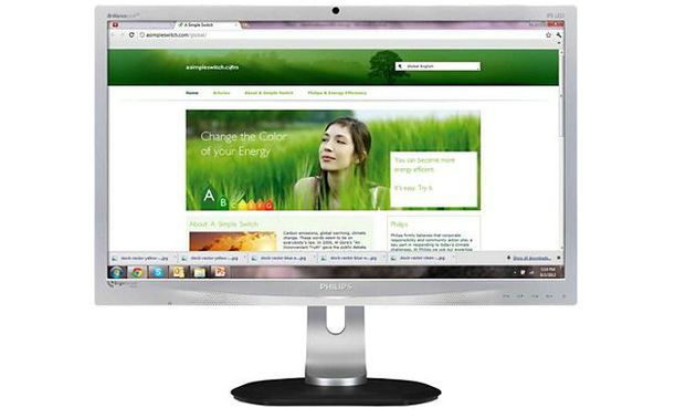 Philips - 24-calowy monitor z czujnikiem ErgoSensor