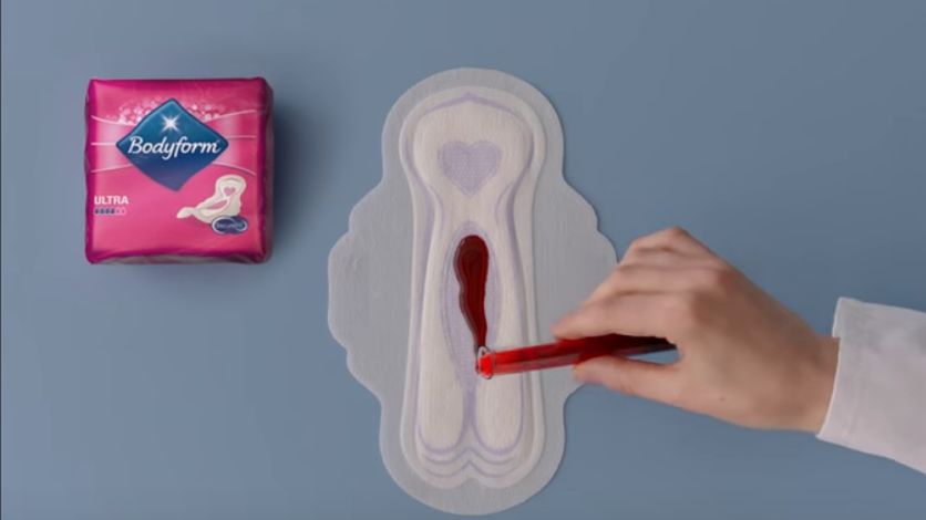 Kadr z reklamy marki Bodyform