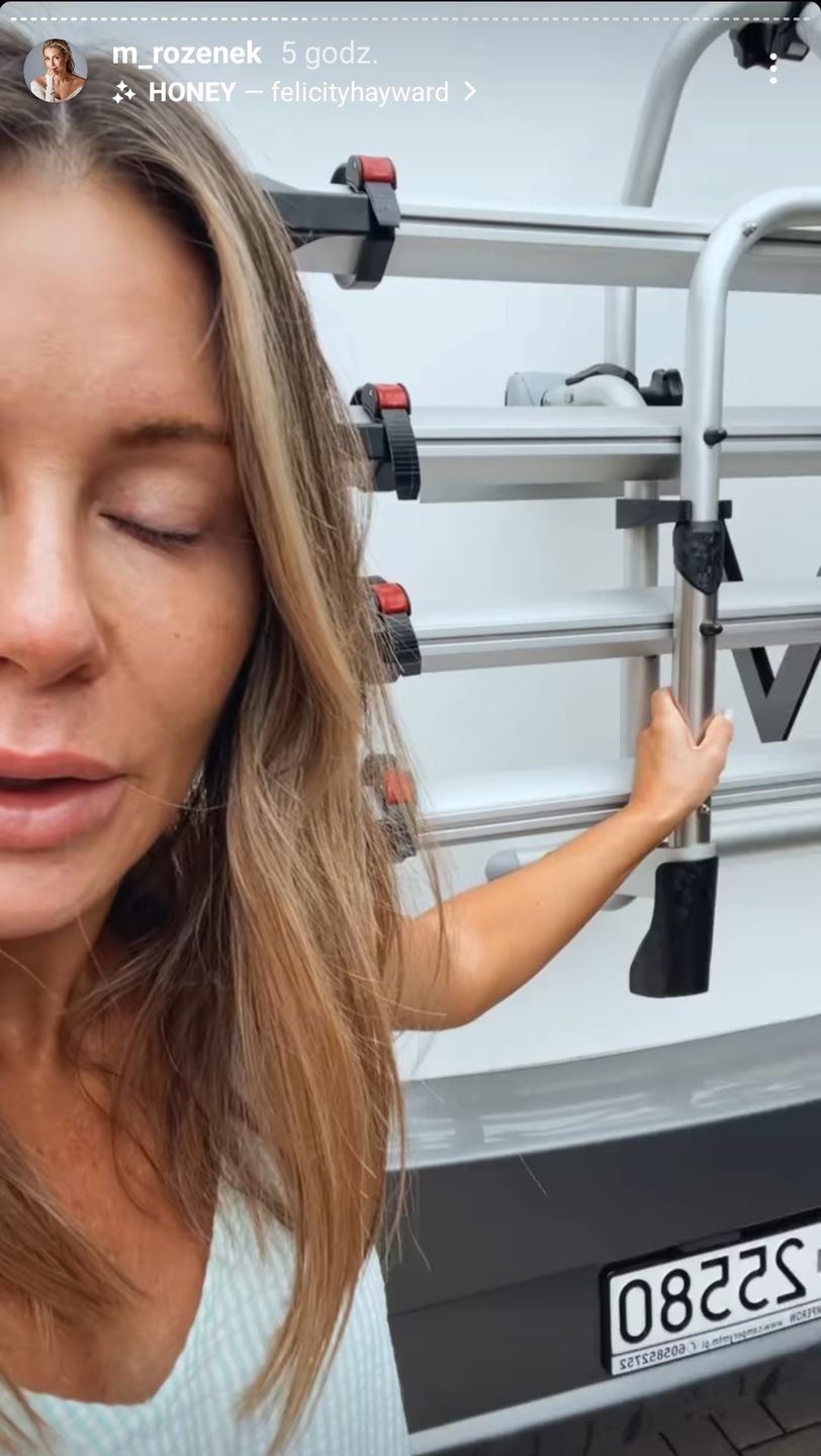Małgorzata Rozenek pokazała kamper