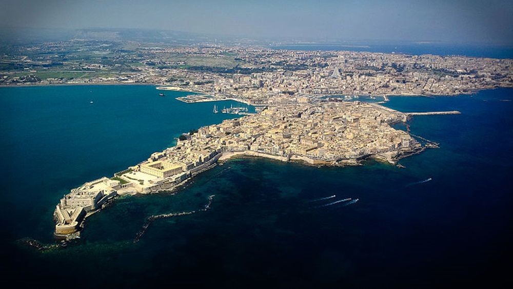Ortygia w Syrakuzach 